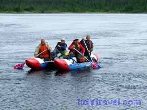 hiking holidays khibiny tundra rafting holidays umba river biking cycling white sea coast adventure holidays kola peninsula russia