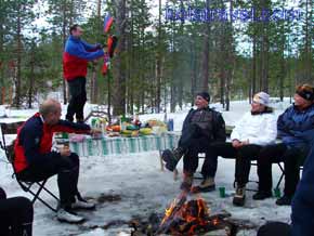 snow fun aurora winter week holiday polar circle russian lapland activities alpine skiing snowmobiling cross-country skiing ice fishing accommodation full board service program kolatravel