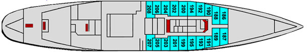Claudia Elanskya Lower deck motor, vessel, claudia, elanskaya, expedition, schip, ice class A2, russian, arctic