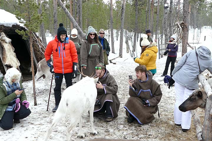 Um das Nordlicht zu sehen und Russisch-Lappland kennenzulernen, sollten Sie in die Region Murmansk auf der Kola-Halbinsel kommen. Lernen Sie die größte Weltstadt über dem Polarkreis, das Schneedorf, das Chibiny-Gebirge mit dem Schneemobil, Rentiere, Schlittenfahrten mit Huskyhunden, das Dorf Teriberka und das Arktische Meer und vieles mehr über dem Polarkreis am 69. Breitengrad kennen - Kola Travel