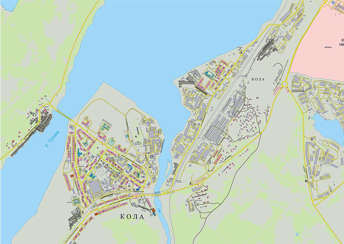 Kola, Murmansk, Kola Halbinsel