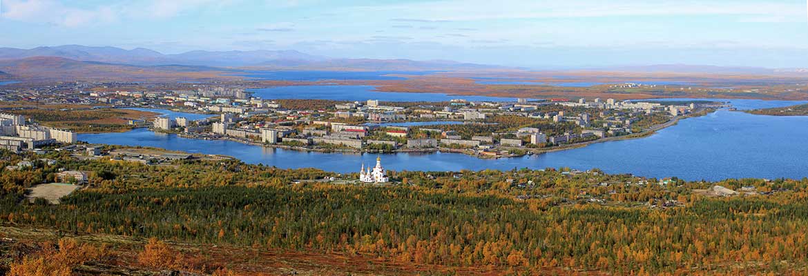 Monchegorsk, Murmansk, Kola Halbinsel